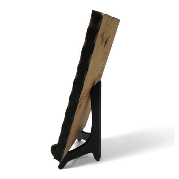 WOODBURNED Pyrography Werner Van Helden BACHARACH Germany 1978 Vintage 12" - Picture 6 of 10